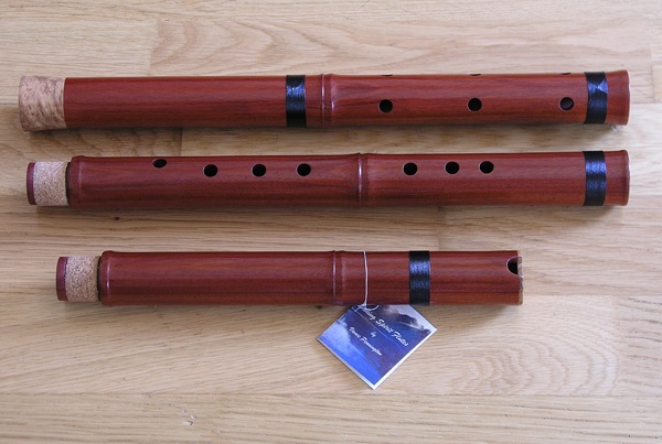 Rosewood Xiao Flute 3 piece