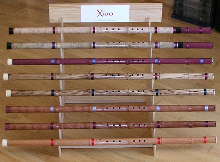 Rack of Chinese Xiaos